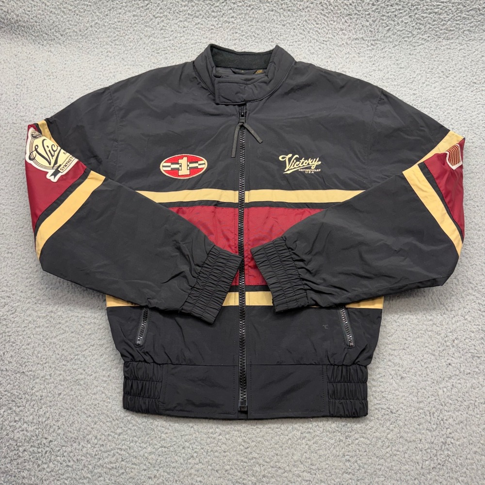 Victory Motorcycles Mens Small Genuine Lightweight Windbreaker Riding Jacket